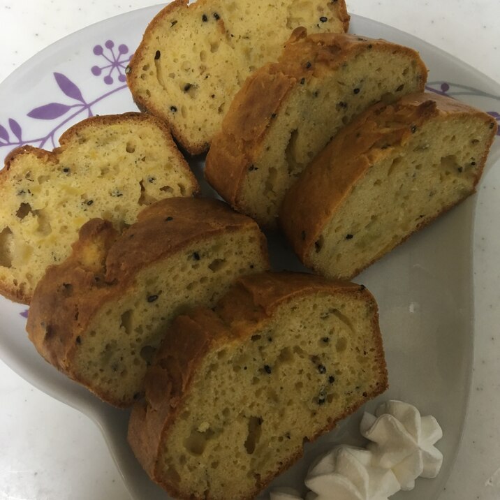 ホットケーキミックスで さつまいもパウンドケーキ レシピ 作り方 By Xmickyx 楽天レシピ